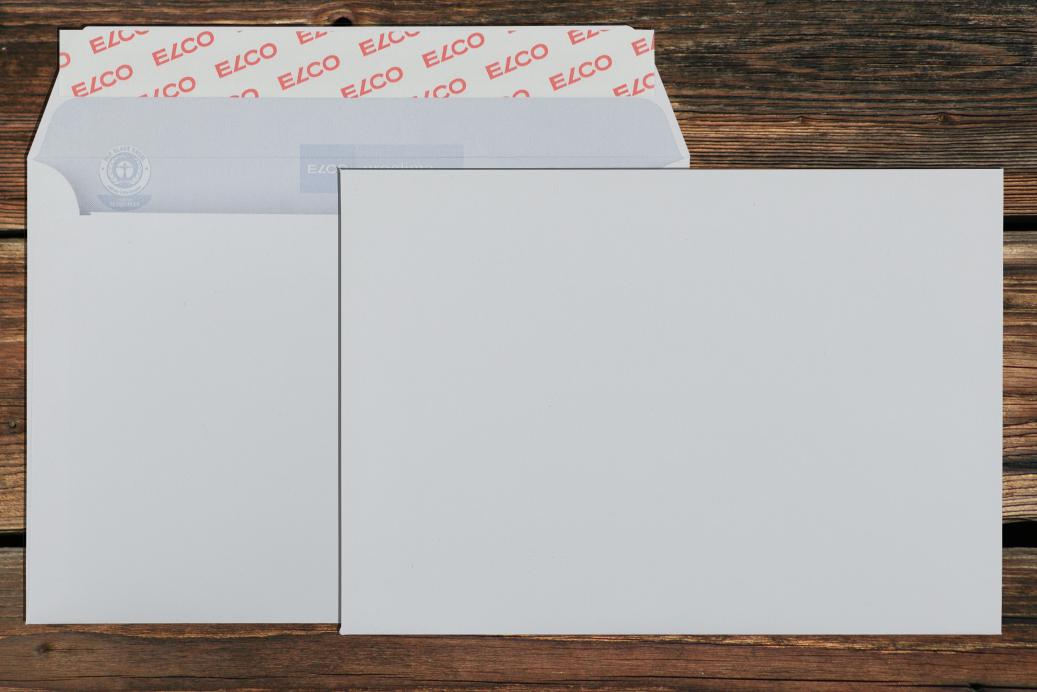 Briefhüllen C6 114x229 mm Haftklebend Recycling Weiß 100 g/qm